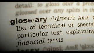 Glossary Creator Tutorial [upl. by Hernando]