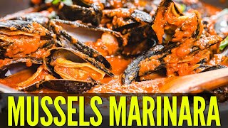 Mussels with Garlic Basil Marinara [upl. by Akemahc]