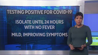 CDC shortens 5day COVID isolation updates guidance on masks and testing in new 2024 recommendation [upl. by Ahsote]