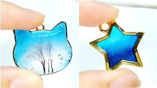 【レジン講座】美しいグラデーションを作る2通りの方法【Resin art】 [upl. by Artemla]