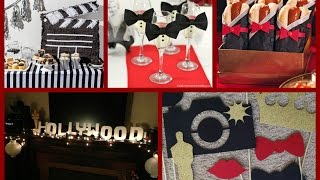 Oscars Party Ideas  Red Carpet Party Decorations  Hollywood Birthday Party Ideas [upl. by Stewart]