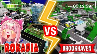 🤨Brookhaven VS Rokadia😱Roblox [upl. by Enelegna]