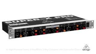 SUPERX PRO CX2310 Stereo 2WayMono 3Way Crossover [upl. by Hagan166]