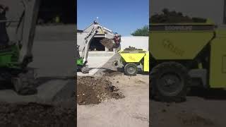 TB216 Hybrid Electric Takeuchi 16 Tonne Digging Bucket [upl. by Jacques384]