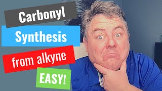 Alkyne to aldehydes and ketones  EASY [upl. by Nomad742]