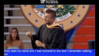 Tim Tebow UF 2022 Commencement [upl. by Clift975]