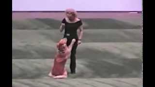 Dog and owner perform a cute Grease dance routine VIDEO [upl. by Deny]