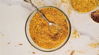 Homemade Lemon Pepper Seasoning No MSG Recipe Perfect for jollof rice and other recipes [upl. by Libyc]