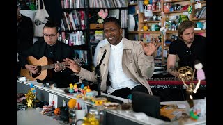 Leslie Odom Jr NPR Music Tiny Desk Concert [upl. by Alusru]