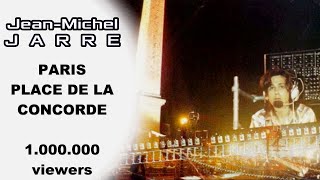 JEANMICHEL JARRE LIVE PARIS CONCORDE upscale 1080P HD [upl. by Nnahtur519]