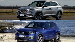 COMPARATIVO Novo CRETA x VW TCross  Qual o melhor [upl. by Sheepshanks]