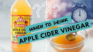 When to Drink Apple Cider Vinegar for WEIGHT LOSS  My Tips For Best Results [upl. by Drusus909]