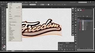 Photoshop amp Illustrator  Custom Script Lettering Font Tutorial [upl. by Angell]