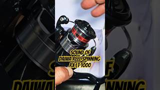 Sound of DAIWA reel spinning RX LT 1000 review fishing angler daiwa shorts [upl. by Couhp]