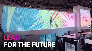 LG LED Signage  Lead for the Future [upl. by Wandie]