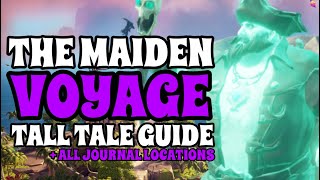 MAIDEN VOYAGE  ALL COMMENDATIONS GUIDE How to Complete the Maiden Voyage [upl. by Notaek]