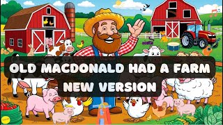 Old Macdonald Had a Farm Karaoke with Lyrics │Nursery Rhyme New Version │Sing and Shine Tunes [upl. by Cyndy]