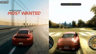 NFS Most Wanted 2012 vs NFS Most Wanted 2005  Comparison 1080p [upl. by Weisbrodt663]