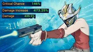 Warframe  TENET PLINX MESA  Endless CRITICAL DAMAGE [upl. by Aida671]