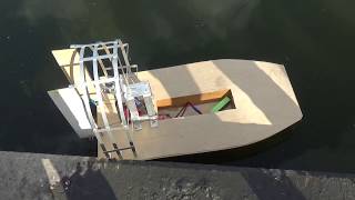 Lhydroglisseur airboat géant de Sylvain  Massy 2018 RC [upl. by Alexandrina996]