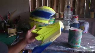 Repaint  TLD Helmet Replica [upl. by Ruenhs]