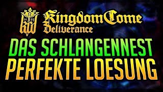 FEUERTAUFE  SCHLANGENNEST  Walkthrough Kingdom Come Deliverance Banditenlager Essen vergiften [upl. by Krilov]