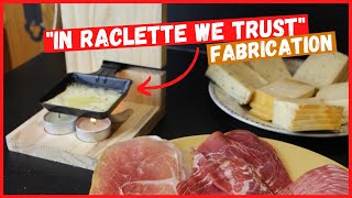 COMMENT FABRIQUER UN SUPPORT POUR RACLETTE EN BOIS   Bonne raclette [upl. by Berneta]