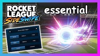 Rocket League Sideswipe Settings [upl. by Neddie702]