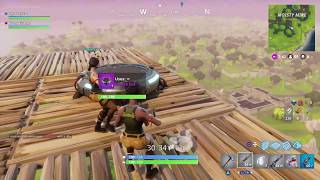 Epic Launch Pad MAX DISTANCE from Highest Point with Glider in Fortnite Battle Royale [upl. by Lyudmila]