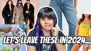 2024 Fashion Trends That I Couldnt Stand [upl. by Terrell]