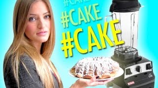 How to Make Pound Cake in a Blender  iJustine [upl. by Hibben913]