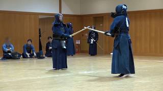 Private Kendo Shiai 7dan vs 7dan [upl. by Mccartan]