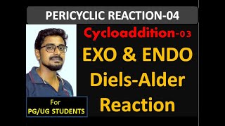 EXO and ENDO In DielsAlder ReactionCycloaddition03PGUG [upl. by Eustache282]