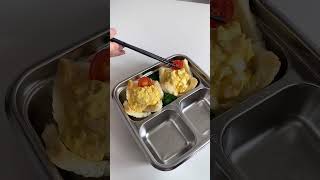 Pack my lunch with me asmr lunchbox lunch cooking satisfying aesthetic food easyrecipe [upl. by Eveam]