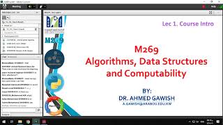 M269  Meeting 1  Lecture 1  AOU [upl. by Tyrone]