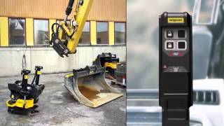 engcon QSC  Standardized quick hitch operation improves safety [upl. by Hathaway]