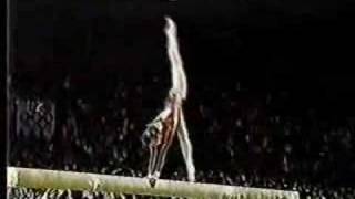 Svetlana Boginskaya  1988 Olympics Team Compulsories  Balance Beam [upl. by Goodill]