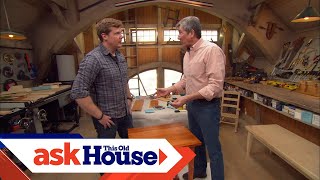 How to Finish a Wood Table  Ask This Old House [upl. by Tristram655]