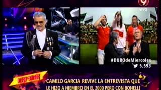 CAMILO GARCIA REVIVE LA ENTREVISTA QUE HIZO NIEMBRO EN EL 2000 PERO CON BONELLI  020915 [upl. by Koffman356]