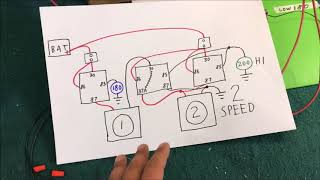 auto electric cooling fan WIRING how to DIY [upl. by Gault]