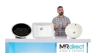 MR Direct  Porcelain Bathroom Sinks [upl. by Ipoillak]