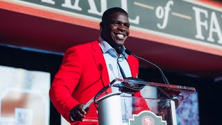 HALFTIME SHOW Frank Gore Induction to the 49ers Hall of Fame [upl. by Boiney]