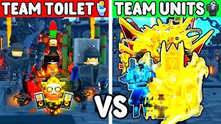 BEST TOILETS VS BEST UNITS REMATCH Toilet Tower Defense [upl. by Buehler]