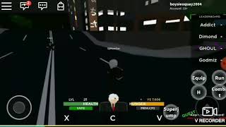 Roblox Ghouls bloody nights ukaku glitch outdated [upl. by Ogires]