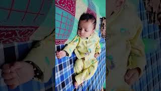 Jaise Suraj ki garmi se jalte hue tan ko mil jae love music song cute cutebaby baby [upl. by Anibur]