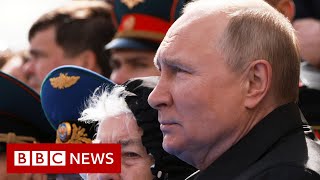 Russia’s Putin blames West for war in Ukraine in Victory Day speech – BBC News [upl. by Portuna]