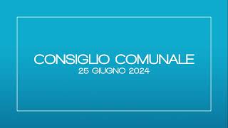 Consiglio Comunale di Vanzaghello  25 Giugno 2024 [upl. by Earized]