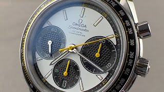 Omega Speedmaster Racing Chronograph 32632405004001 Omega Watch Review [upl. by Elorak]