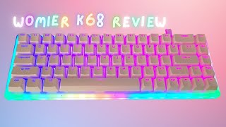 Womier K68 Keyboard Review [upl. by Vorster]