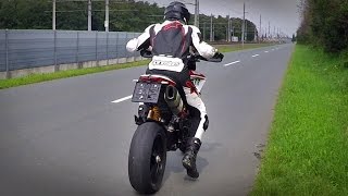 Ducati Hypermotard  Full Termignoni sound test  no DB eater [upl. by Gabi625]